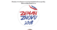 Desktop Screenshot of benesov.cz